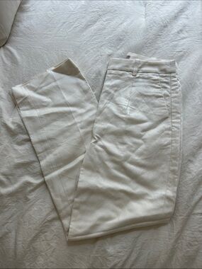 H&M women’s Tailored Dress Pants in Off-White